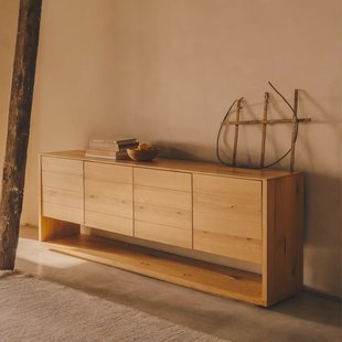 Kave Home Dressoir 'Alguema' Eiken, 200cm