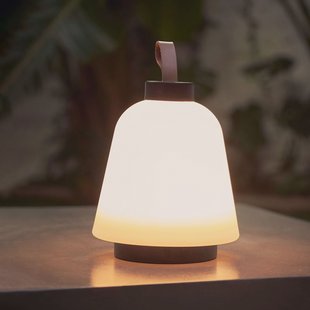 Kave Home Tafellamp 'Udiya' Oplaadbaar, kleur Zwart