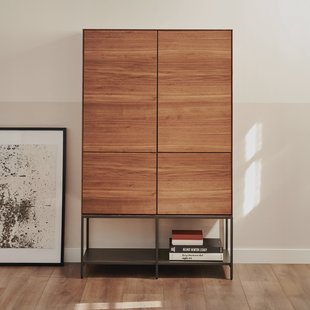 Kave Home Opbergkast 'Vedrana' Walnoot, 160 x 98cm