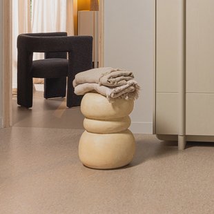 WOOOD Bijzettafel 'Yvo' Betonlook, 37 x 35cm