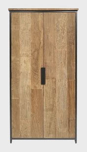 Livingfurn Opbergkast 'Tomar' Teakhout, 195 x 100cm