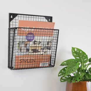 Urban Interiors Tijdschriftenrek 'Maggy' kleur Mat Zwart