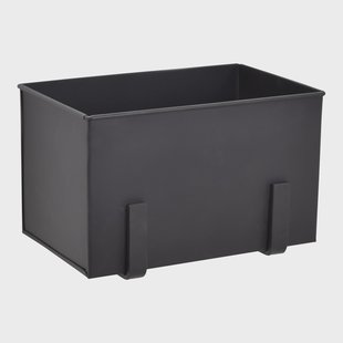 Urban Interiors Plantenbak 'Flora' 25 x 15cm, kleur Mat Zwart