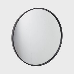 Urban Interiors Ronde Spiegel 'Boston' Ø45cm, kleur Zwart