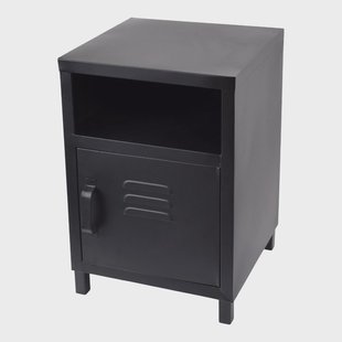 Urban Interiors Nachtkastje 'Mira' 35 x 35cm, kleur Zwart