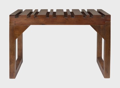 Dutchbone Bankje 'Jakub' Mangohout, kleur Bruin