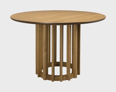 Dutchbone Ronde Eettafel 'Barlet' Eikenhout, 120cm