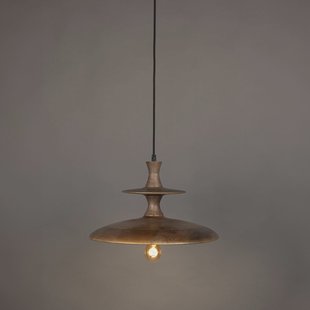Dutchbone Hanglamp 'Cath' Mangohout, 43cm