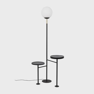 Zuiver Vloerlamp 'Orion' Met oplaadpunt, 163cm hoog