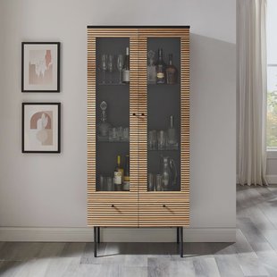 Artistiq Vitrinekast 'Shoua' 179 x 79cm