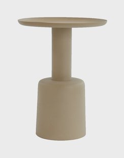 Light & Living Ronde Bijzettafel 'Milaki' Ø39cm, kleur Bruin