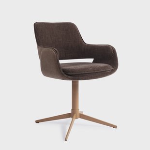 Jesper Home Eetkamerstoel 'Oketo' Draaibaar, kleur Chestnut Chase