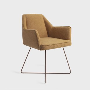 Jesper Home Eetkamerstoel 'Tome' Cross Rose, kleur Masai Giraffe