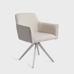 Jesper Home Eetkamerstoel 'Hofu' Turn Steel, Draaibaar, kleur Enoki