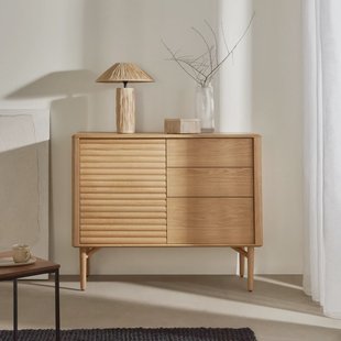Kave Home Dressoir 'Lenon' Eikenhout, 105cm