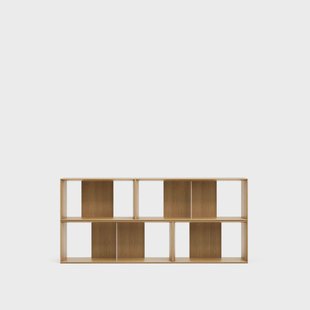 Kave Home Modulair Wandrek 'Litto' Eiken, 76 x 168 cm