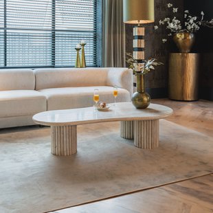 Richmond Organische Salontafel 'La Cantera' 150 x 80cm, travertin