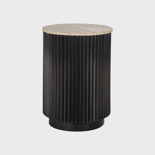 Richmond Bijzettafel 'Hampton' Travertin, 45.5cm