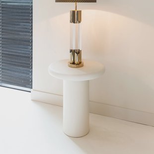 Richmond Bijzettafel 'Bloomstone' 55cm, kleur Wit