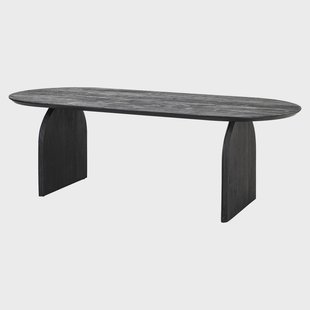 Richmond Eettafel 'Hudson' 235 x 100cm, kleur Zwart