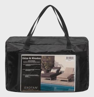 WOOOD Beschermhoes 'Rhodos' Ligbed, kleur Zwart