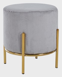 Artistiq Krukje 'Kenni' 35cm, kleur goud / lichtgrijs