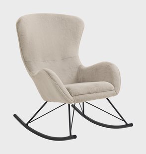 Artistiq Schommelstoel 'Timara' kleur beige