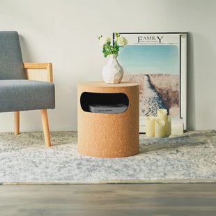 Artistiq Living Bijzettafel 'Epifanio' Kurk