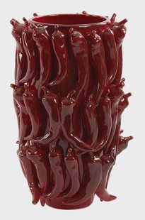 Light & Living Vaas 'Pepper' Keramiek, 39cm, kleur Rood