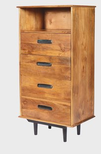 Livingfurn Ladekast 'Ayleen' Mangohout, 120 x 60cm