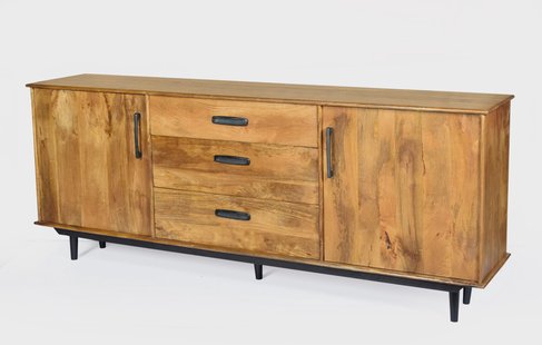 Livingfurn Dressoir 'Ayleen' Mangohout, 200cm