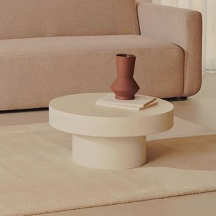 Kave Home Ronde Salontafel 'Aiguablava' Beton, 66cm