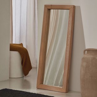 Kave Home Spiegel 'Maden' Gerecycled hout, 120 x 50cm