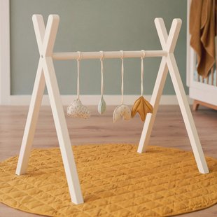Kave Home Babygym 'Maralis' 74 x 53cm, kleur Wit