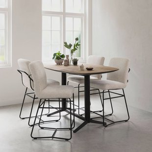 DTP Home Bartafel 'Soho' Deens Ovaal, Teakhout, 160 x 90cm