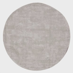MUST Living Rond Vloerkleed 'La Belle' 250cm, kleur Lichtgrijs