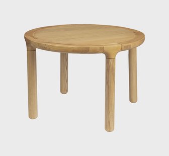 Zuiver Ronde Salontafel 'Storm' Eikenhout, 60cm, kleur Naturel