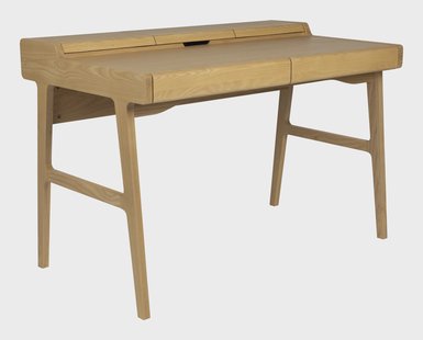 Zuiver Bureau 'Kaat' Eikenhout, 120 x 70cm, kleur Naturel
