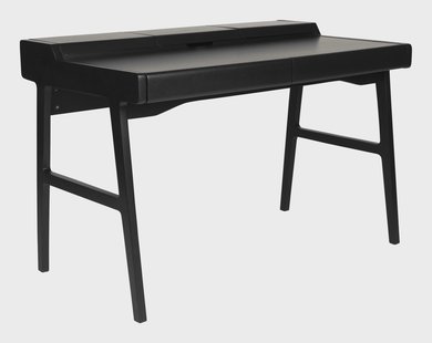 Zuiver Bureau 'Kaat' Eikenhout, 120 x 70cm, kleur Zwart