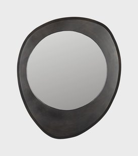 Dutchbone Spiegel 'Aren' Mangohout, 59 x 71cm