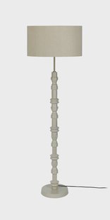Zuiver Vloerlamp 'Totem' 148cm hoog, kleur Beige