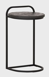 DTP Home Laptoptafel 'Soho' Betonlook, 35cm, kleur Zwart