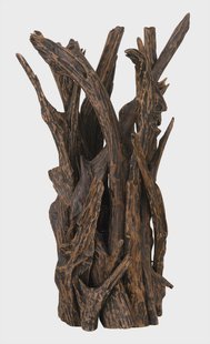 MUST Living Tafellamp 'Spot' Teakhout, 60cm, kleur Zwart