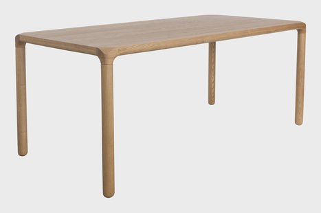 Zuiver Eettafel 'Storm' Essenhout, 160 x 90cm, kleur Naturel