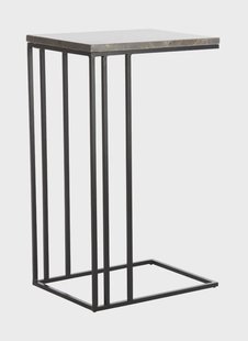 Light & Living Laptoptafel 'Roshan' Marmer, kleur Bruin