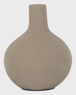MUST Living Vaas 'Risto' Terracotta, 22cm, kleur Naturel