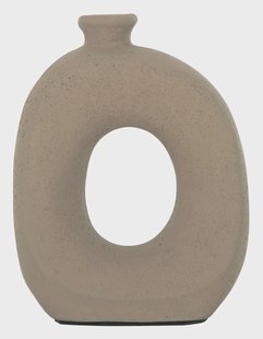 MUST Living Vaas 'Salda' Terracotta, 23cm, kleur Naturel