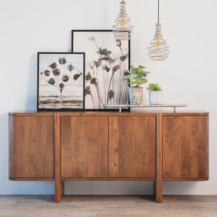 Eleonora Dressoir 'Julian' Acaciahout, 170cm