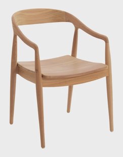 Light & Living Eetkamerstoel 'Palos' Teakhout, kleur Naturel