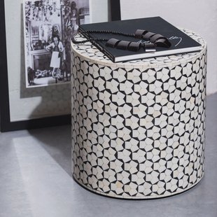 WOOOD Bijzettafel 'Neva' Mangohout, 37cm